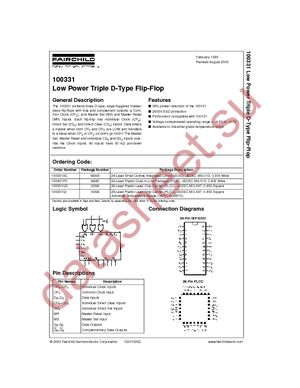 100331SC datasheet  